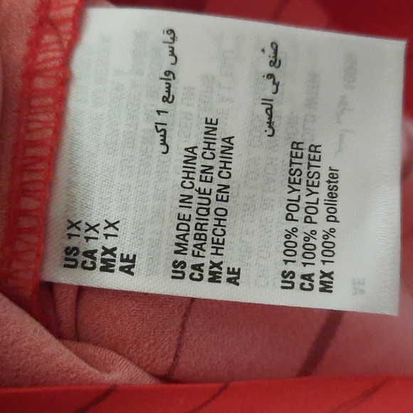 NWT. ALFANI blouse 1x - Picture 7 of 9